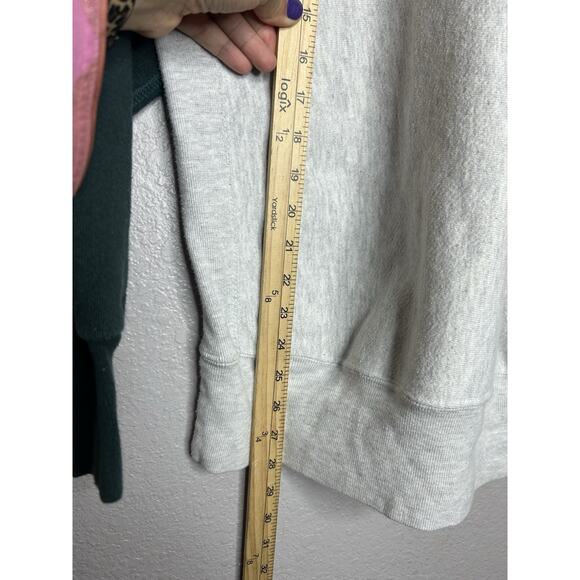 Vintage SMU Sweatshirt Size Medium 90s Y2K College Sports Elbow Patches Cozy - Picture 7 of 9